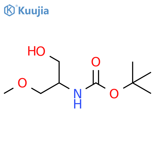 N-Boc-2-Amino-3-Methoxy-1-Propanol structure