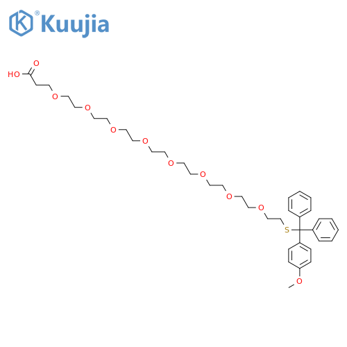 Methoxytrityl-S-dPEG-acid structure