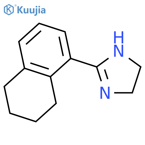 2-(5,6,7,8-tetrahydronaphthalen-1-yl)-4,5-dihydro-1H-imidazole structure