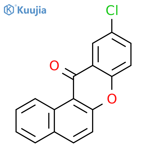 12H-Benzo[a]xanthen-12-one, 10-chloro- structure