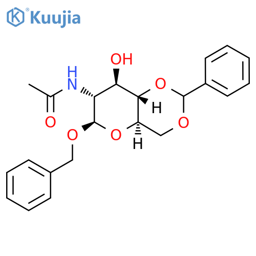 Benzyl 2-Acetamido-4,6-O-Benzylidene-2-Deoxy-b-D-Glucopyranoside structure