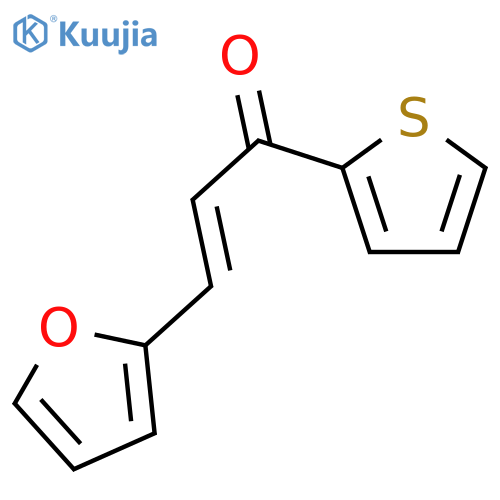 2-Propen-1-one, 3-(2-furanyl)-1-(2-thienyl)- structure