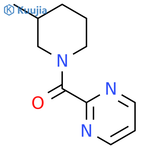 2-(3-methylpiperidine-1-carbonyl)pyrimidine structure