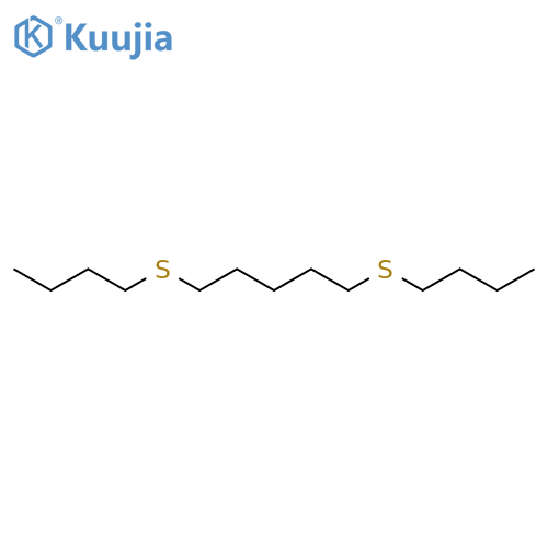 Pentane, 1,5-bis(butylthio)- structure