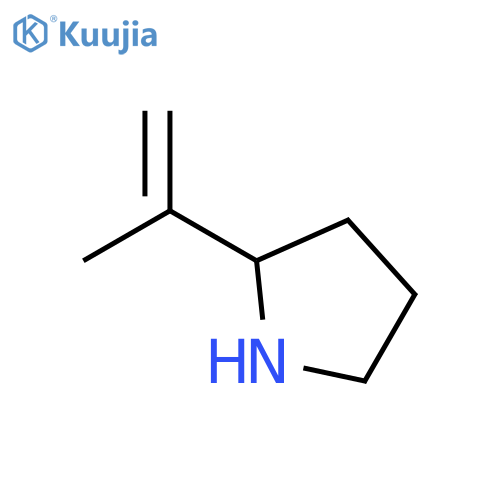 2-(prop-1-en-2-yl)pyrrolidine structure