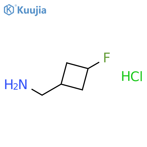 (3-fluorocyclobutyl)methanamine structure