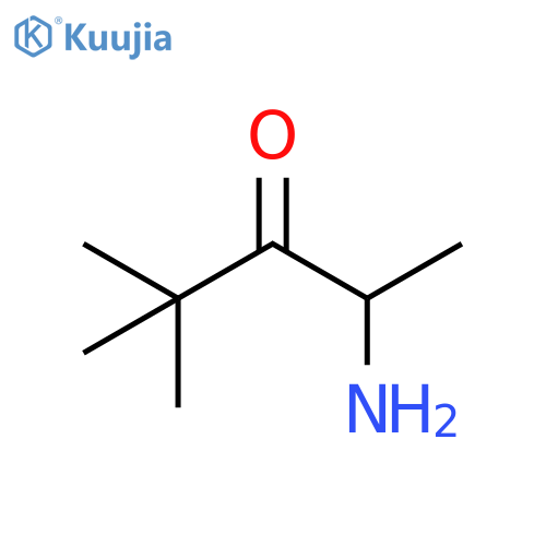 4-amino-2,2-dimethylpentan-3-one structure