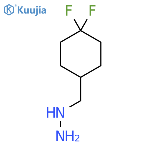 (4,4-Difluorocyclohexyl)methylhydrazine structure