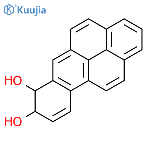 Benzo[a]pyrene-7,8-diol,7,8-dihydro- structure