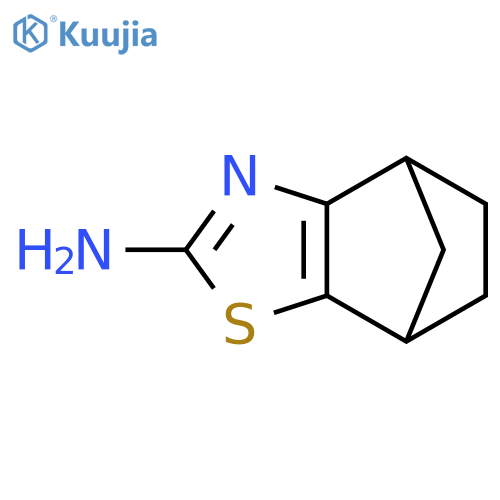 3-thia-5-azatricyclo5.2.1.0,2,6deca-2(6),4-dien-4-amine structure