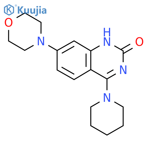 7-Morpholino-4-(piperidin-1-yl)quinazolin-2(1H)-one structure