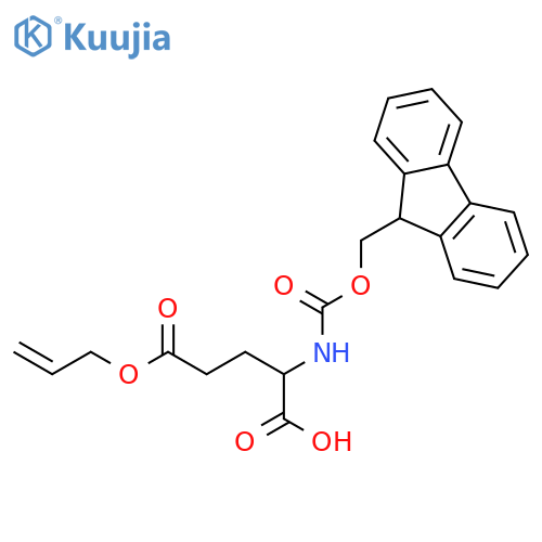 Fmoc-Glu(OAll)-OH structure
