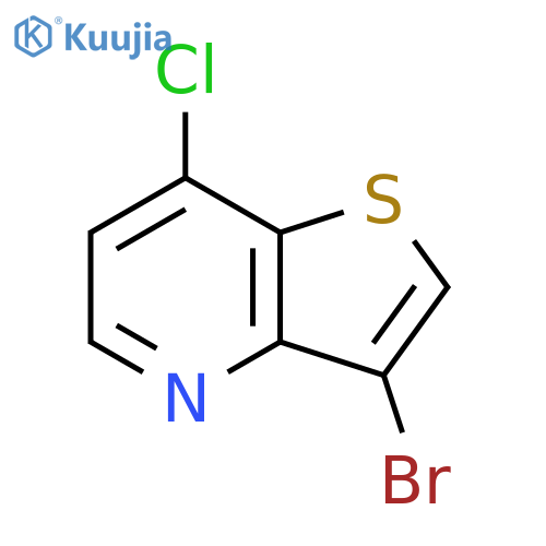 3-bromo-7-chloro-Thieno[3,2-b]pyridine structure