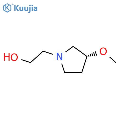 2-((R)-3-methoxy-pyrrolidin-1-yl)-ethanol structure