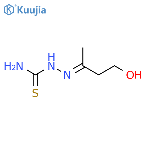 [(e)-4-hydroxybutan-2-ylideneamino]thiourea structure