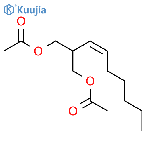 1,3-Propanediol, 2-(1-heptenyl)-, diacetate, (Z)- (9CI) structure