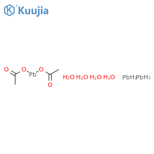 Lead subacetate structure