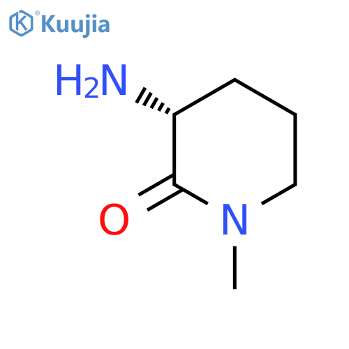 (3R)-3-amino-1-methylpiperidin-2-one structure