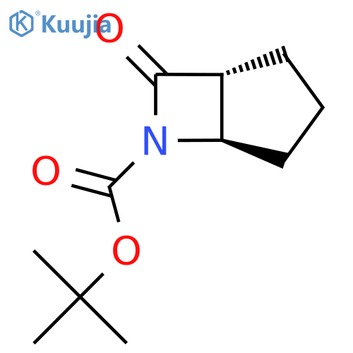 Tert-butyl (1R,5R)-7-oxo-6-azabicyclo[3.2.0]heptane-6-carboxylate structure