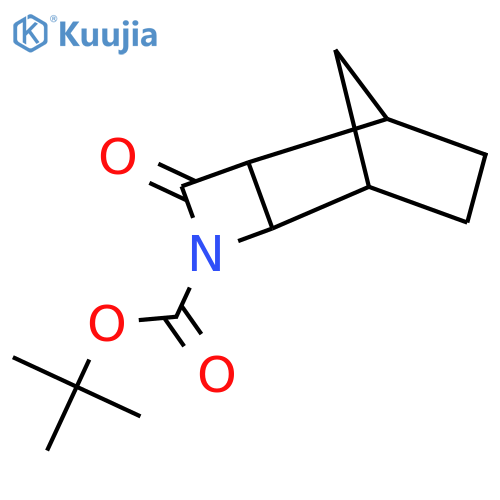 tert-Butyl 4-oxo-3-azatricyclo[4.2.1.02,5]nonane-3-carboxylate structure