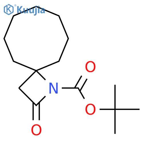 Tert-Butyl 2-oxo-1-azaspiro[3.7]undecane-1-carboxylate structure