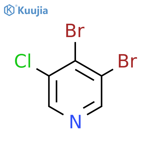 3,4-Dibromo-5-chloropyridine structure