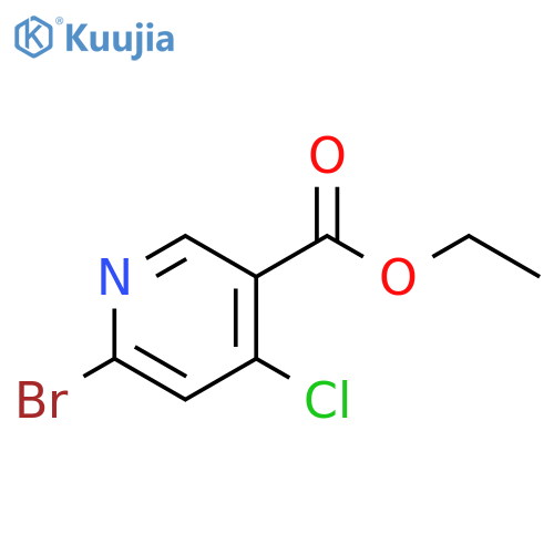 ethyl 6-broMo-4-chloronicotinate structure