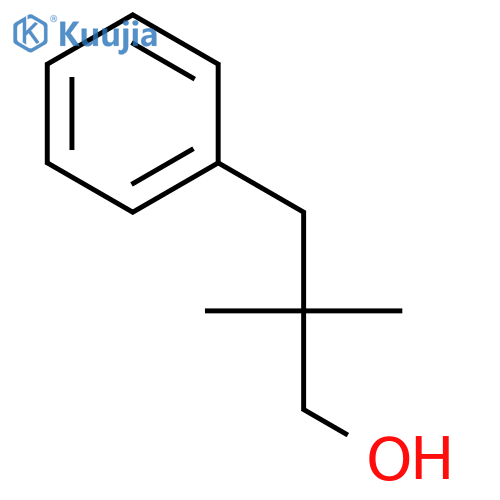 2,2-Dimethyl-3-phenylpropan-1-ol structure