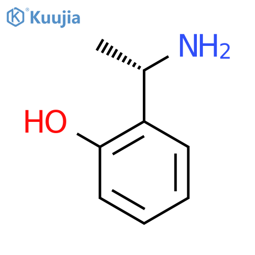 2-(1S)-1-aminoethylphenol structure