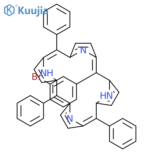 21H,23H-Porphine, 5-(3-bromophenyl)-10,15,20-triphenyl- structure