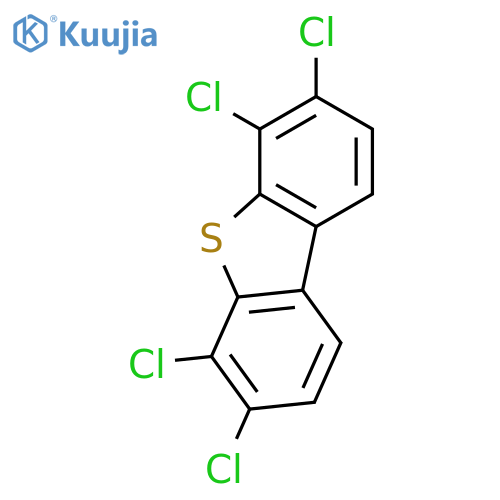 3,4,6,7-tetrachlorodibenzo[b,d]thiophene structure