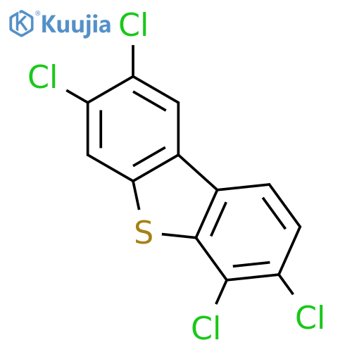 2,3,6,7-tetrachlorodibenzo[b,d]thiophene structure