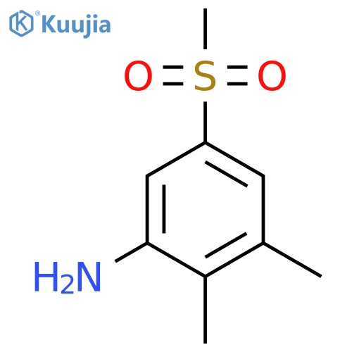 5-Methanesulfonyl-2,3-dimethylaniline structure