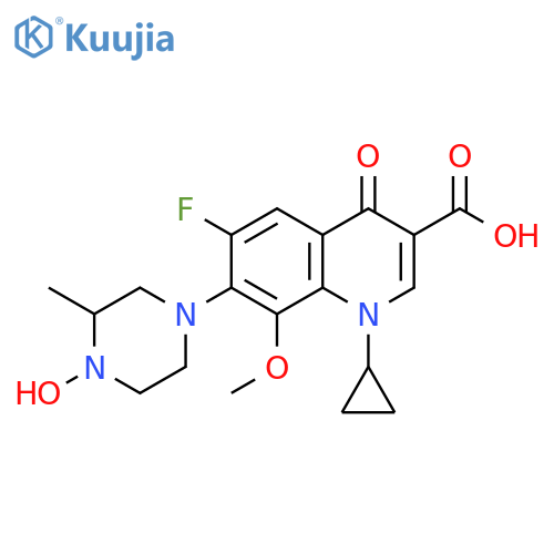 N-Hydroxy Gatifloxacin structure