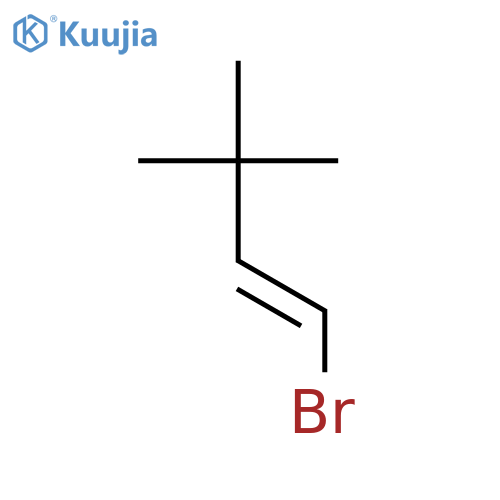 1-Bromo-3,3-dimethyl-1-butene structure