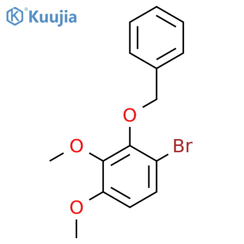 2-(Benzyloxy)-1-bromo-3,4-dimethoxybenzene structure