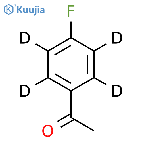 4’-Fluoroacetophenone-d4 structure