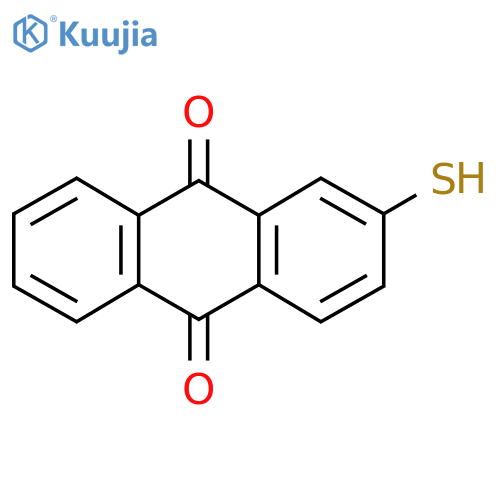 2-Sulfanylanthracene-9,10-dione structure