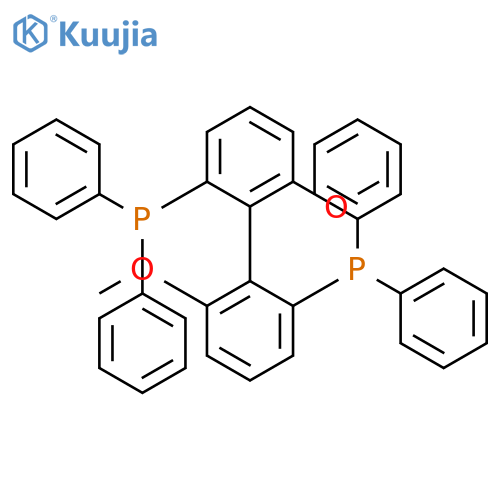 (R)-(+)-(6,6'-Dimethoxybiphenyl-2,2'-diyl)bis(diphenylphosphine) structure