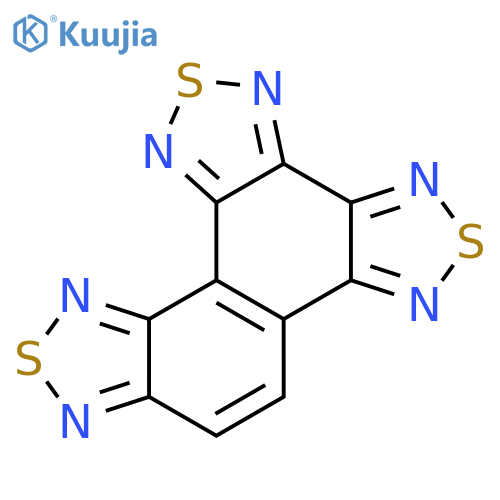 Naphtho[1,2-c:3,4-c':5,6-c'']tris[1,2,5]thiadiazole structure