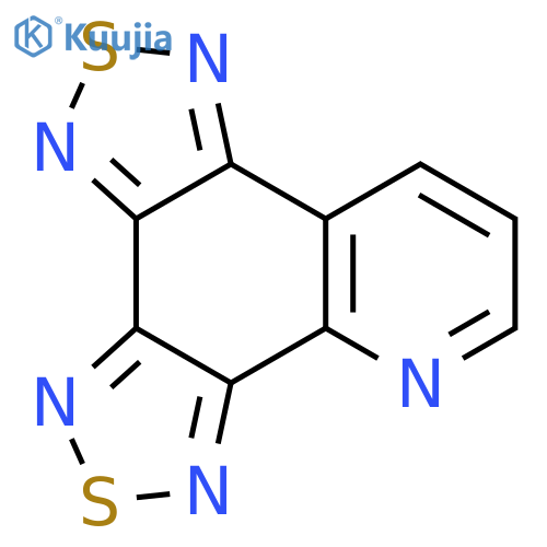 Bis[1,2,5]thiadiazolo[3,4-f:3',4'-h]quinoline structure