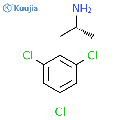 (2R)-1-(2,4,6-trichlorophenyl)propan-2-amine structure
