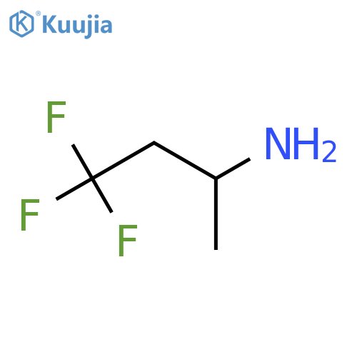 (2R)-4,4,4-trifluorobutan-2-amine structure