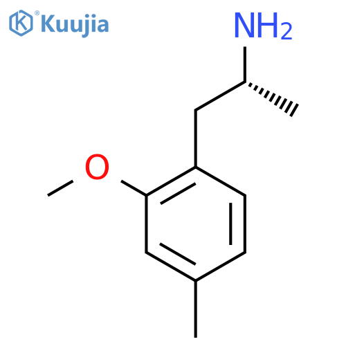 (2R)-1-(2-methoxy-4-methylphenyl)propan-2-amine structure
