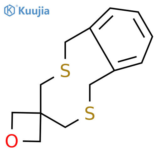 Spiro[3H-2,6-benzodithionin-4(5H),3'-oxetane], 1,7-dihydro- structure