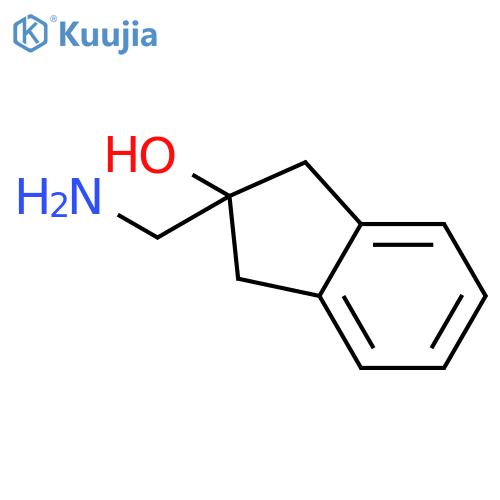 2-(aminomethyl)-2,3-dihydro-1H-inden-2-ol structure