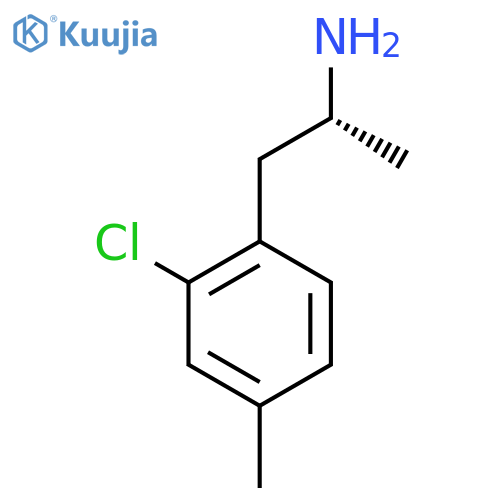 (2R)-1-(2-chloro-4-methylphenyl)propan-2-amine structure