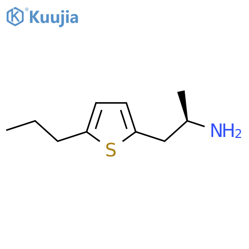 (2R)-1-(5-propylthiophen-2-yl)propan-2-amine structure