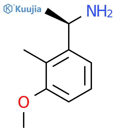 (1R)-1-(3-methoxy-2-methylphenyl)ethan-1-amine structure