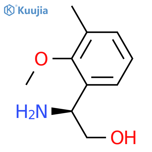 (2S)-2-AMINO-2-(2-METHOXY-3-METHYLPHENYL)ETHAN-1-OL structure